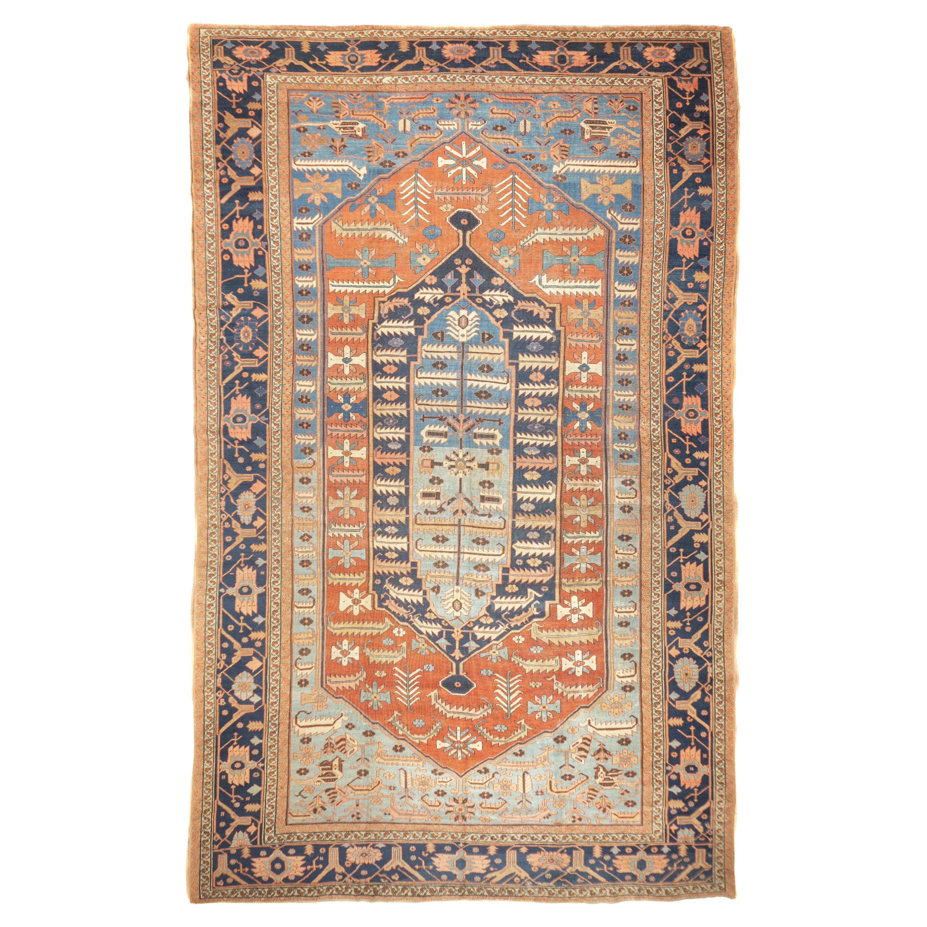 Antique Bakshayesh Rug 11'5'' x 18'3''