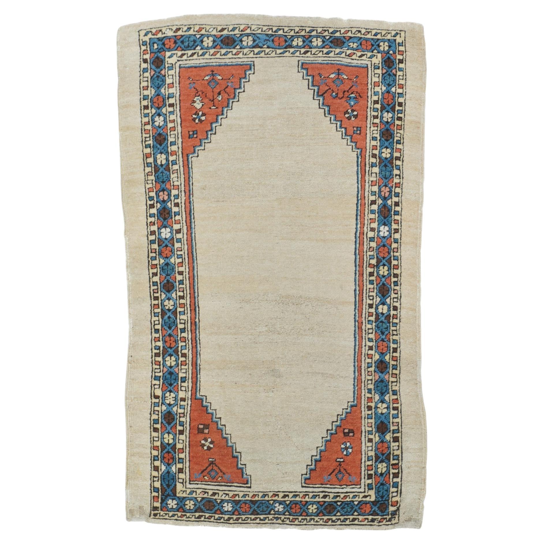 Antique Bakshayesh Rug 2'6'' x 4'3'' For Sale