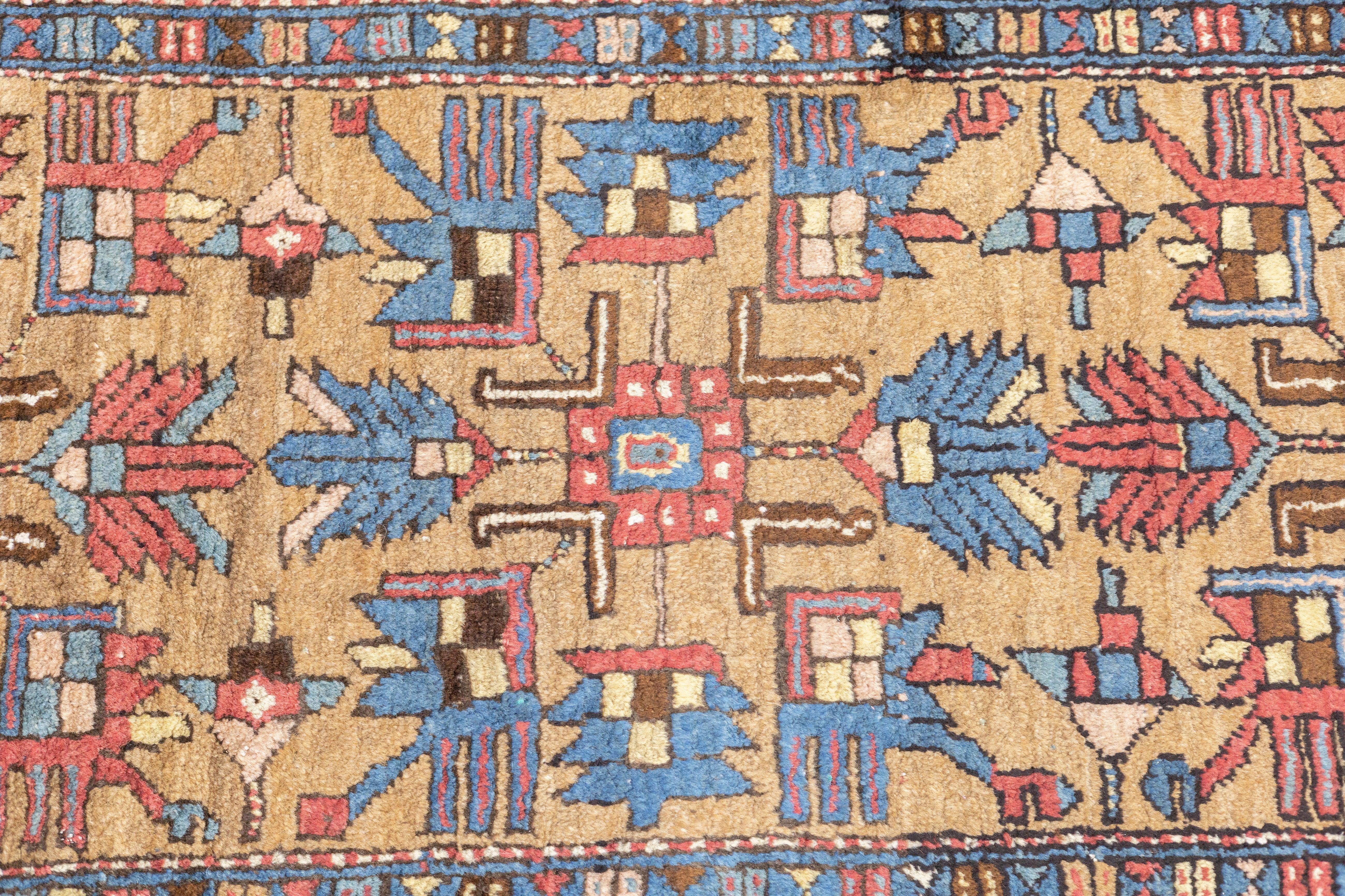 Antiker Bakshayesh-Teppich 3' x 12'11'' im Angebot 5