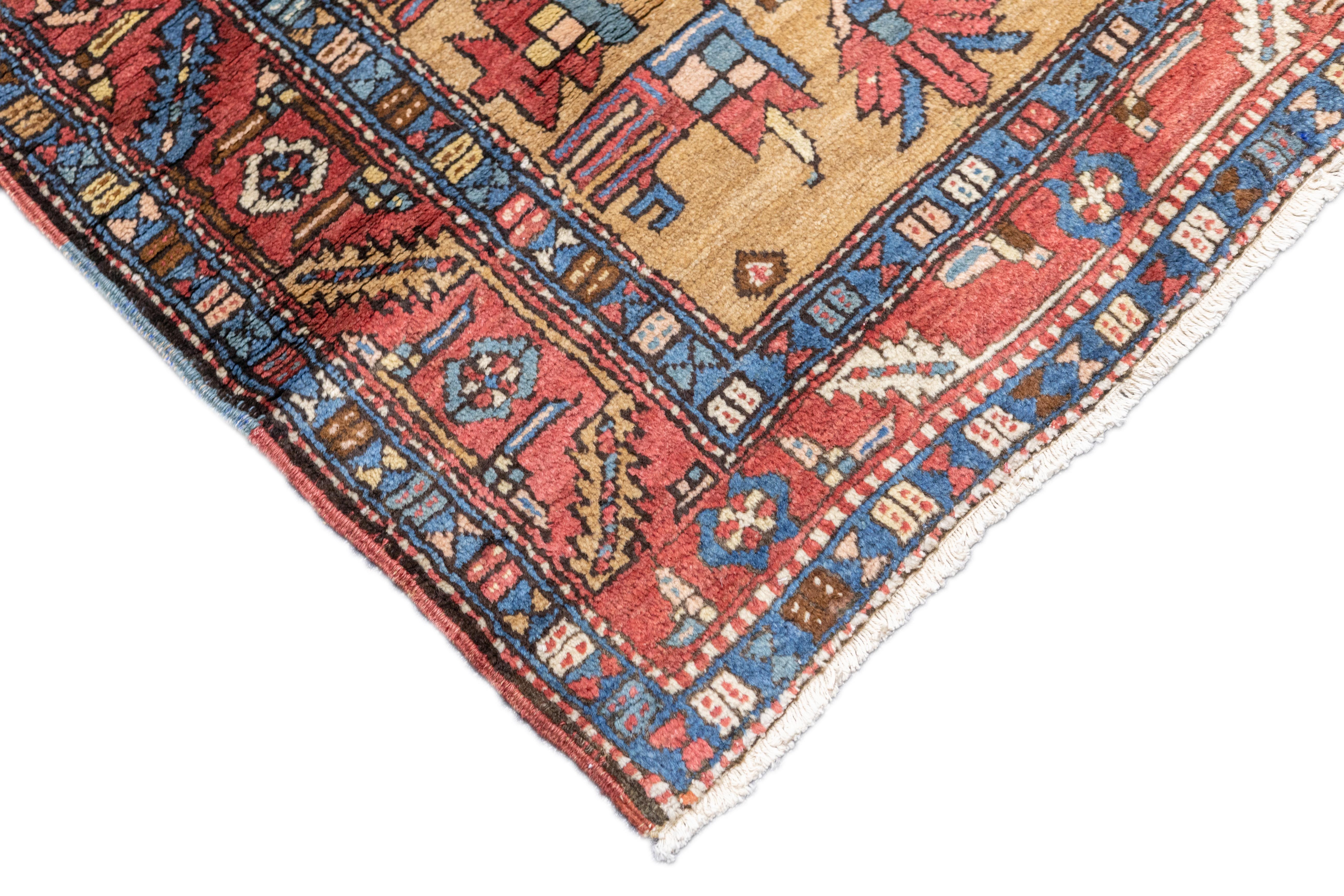 Antiker Bakshayesh-Teppich 3' x 12'11'' (Persisch) im Angebot