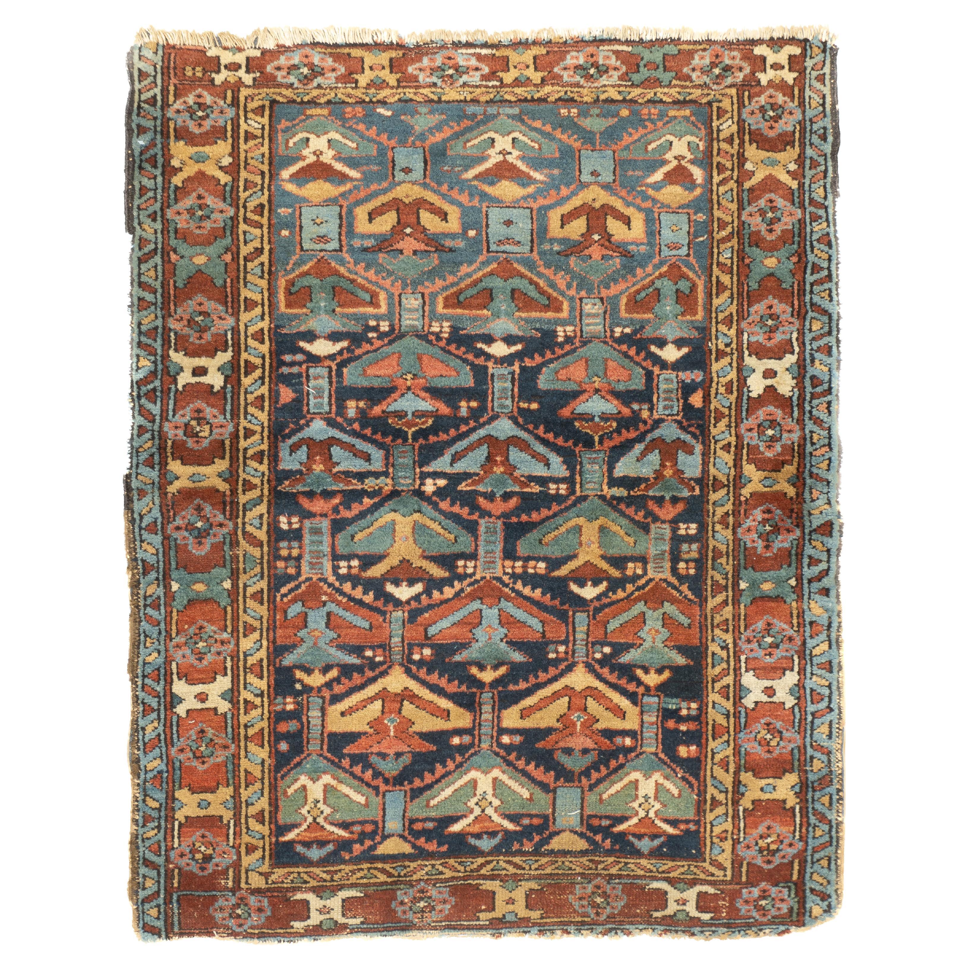Antique Bakshayesh Rug 3'5'' x 4'3''