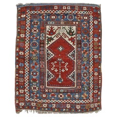 Antique Balikesir Prayer Rug, Mid-19th Century