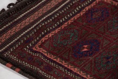 Antique Balisht Tribal Textile Polychromatic Geometric Patterns - Rug & Kilim