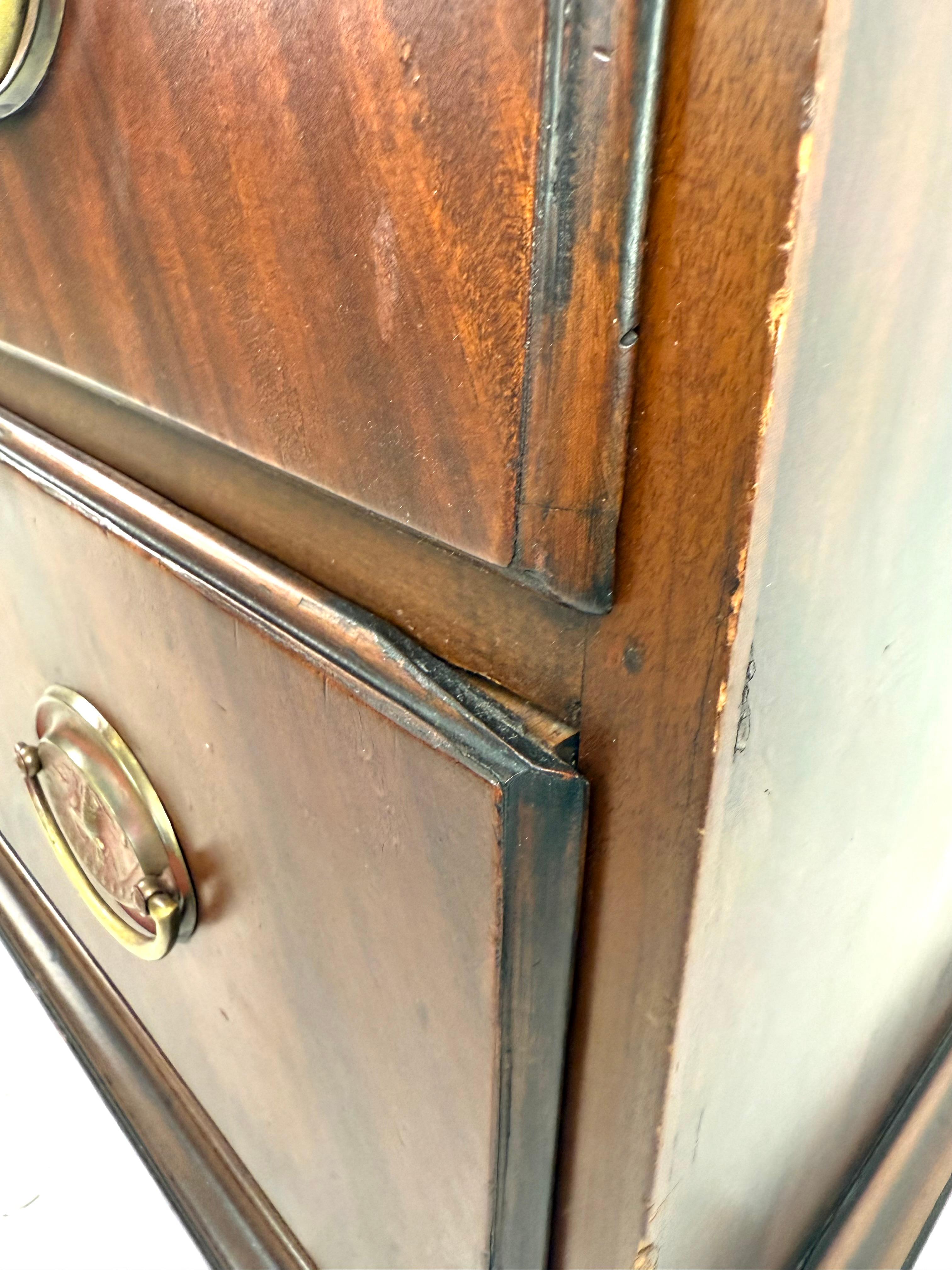 Antique Ball and Claw Mahogany Chest For Sale 5
