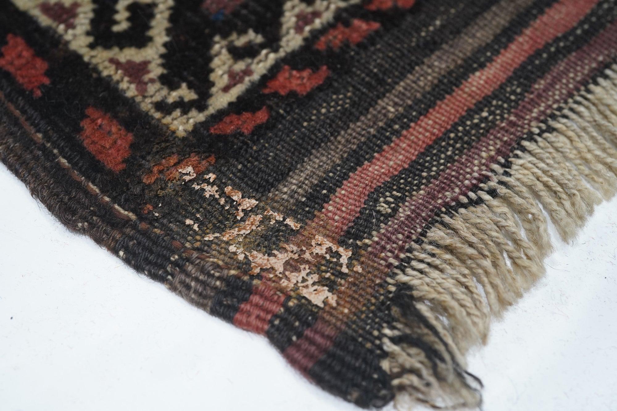 Hand-Knotted Antique Balouch Rug 2'10'' x 5'7'' For Sale