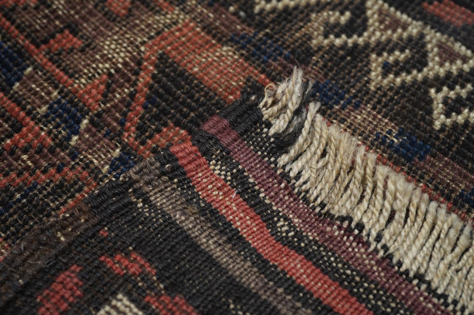 Antique Balouch Rug 2'10'' x 5'7'' For Sale 1