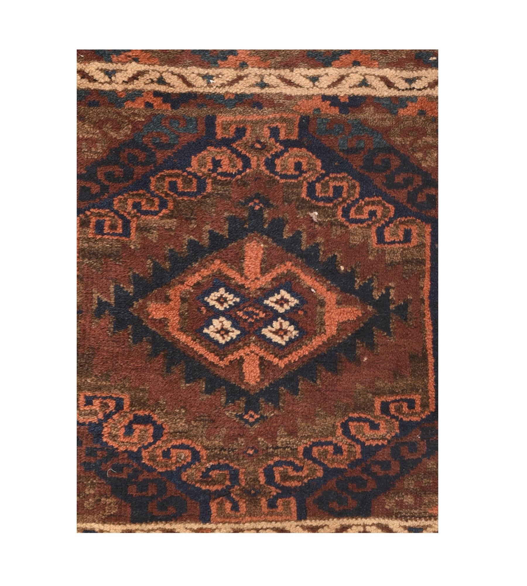 Antique Balouch Rug  In Good Condition For Sale In New York, NY