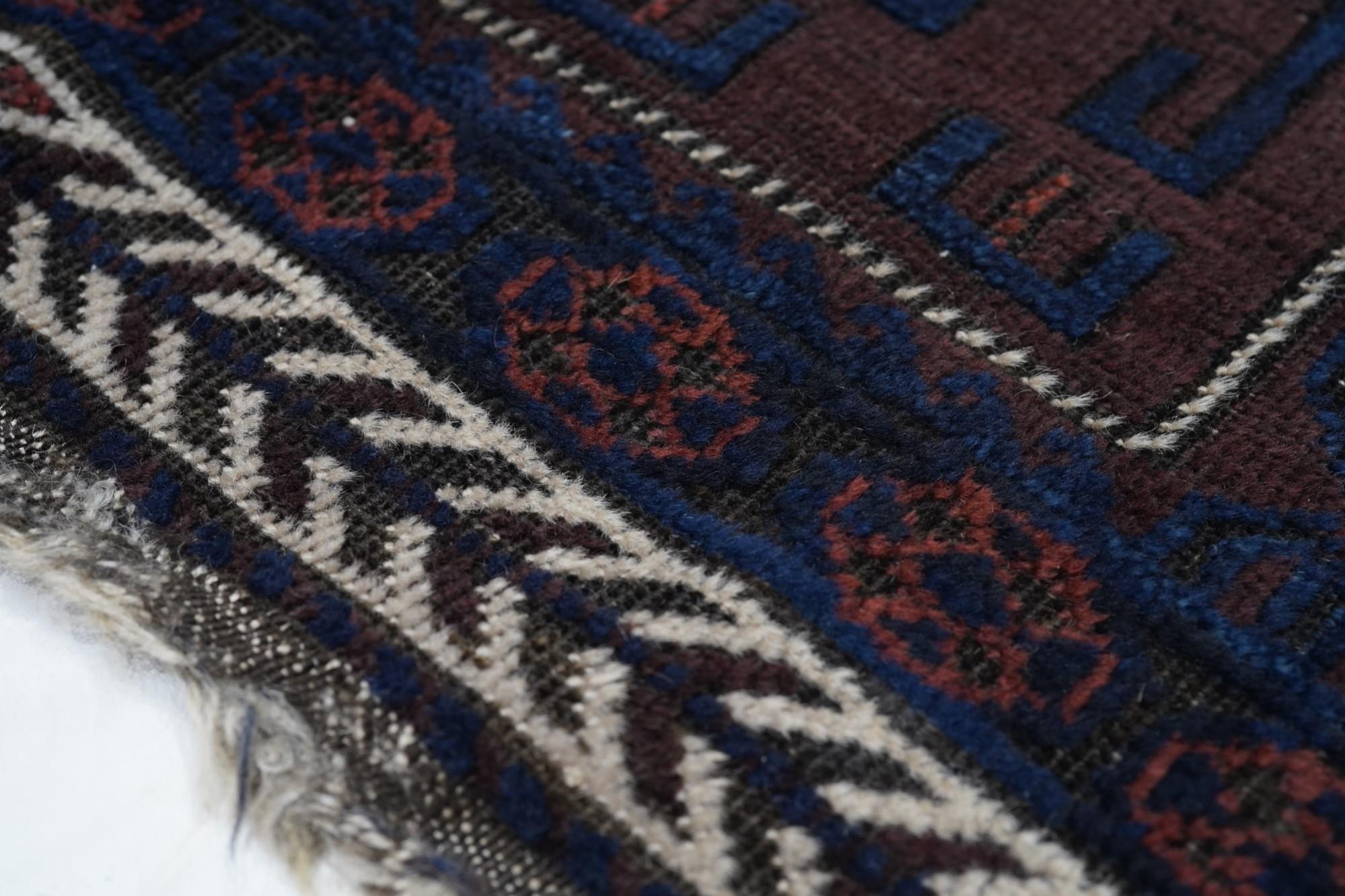 Early 20th Century Antique Balouch Rug For Sale