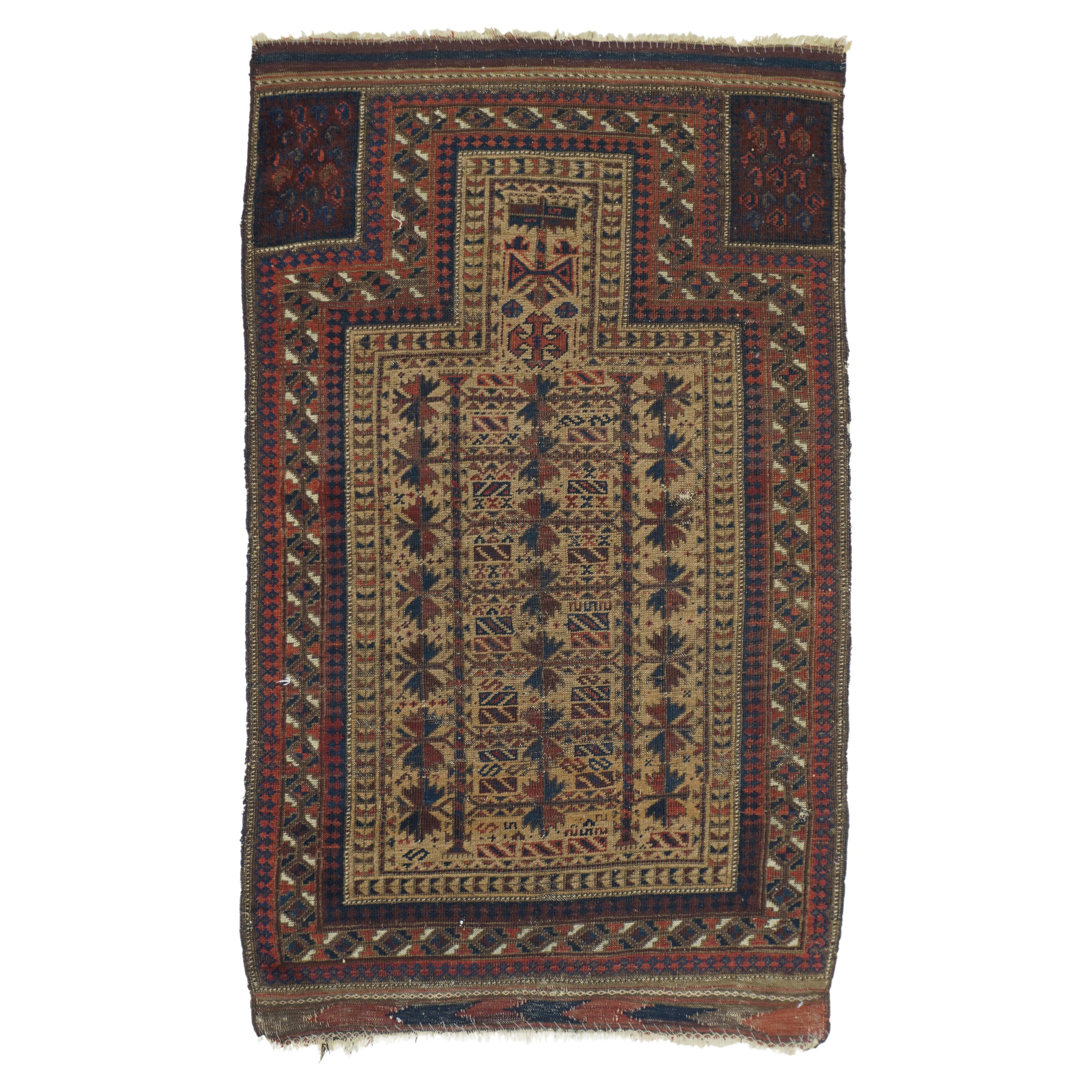 Antique Balouch Rug For Sale