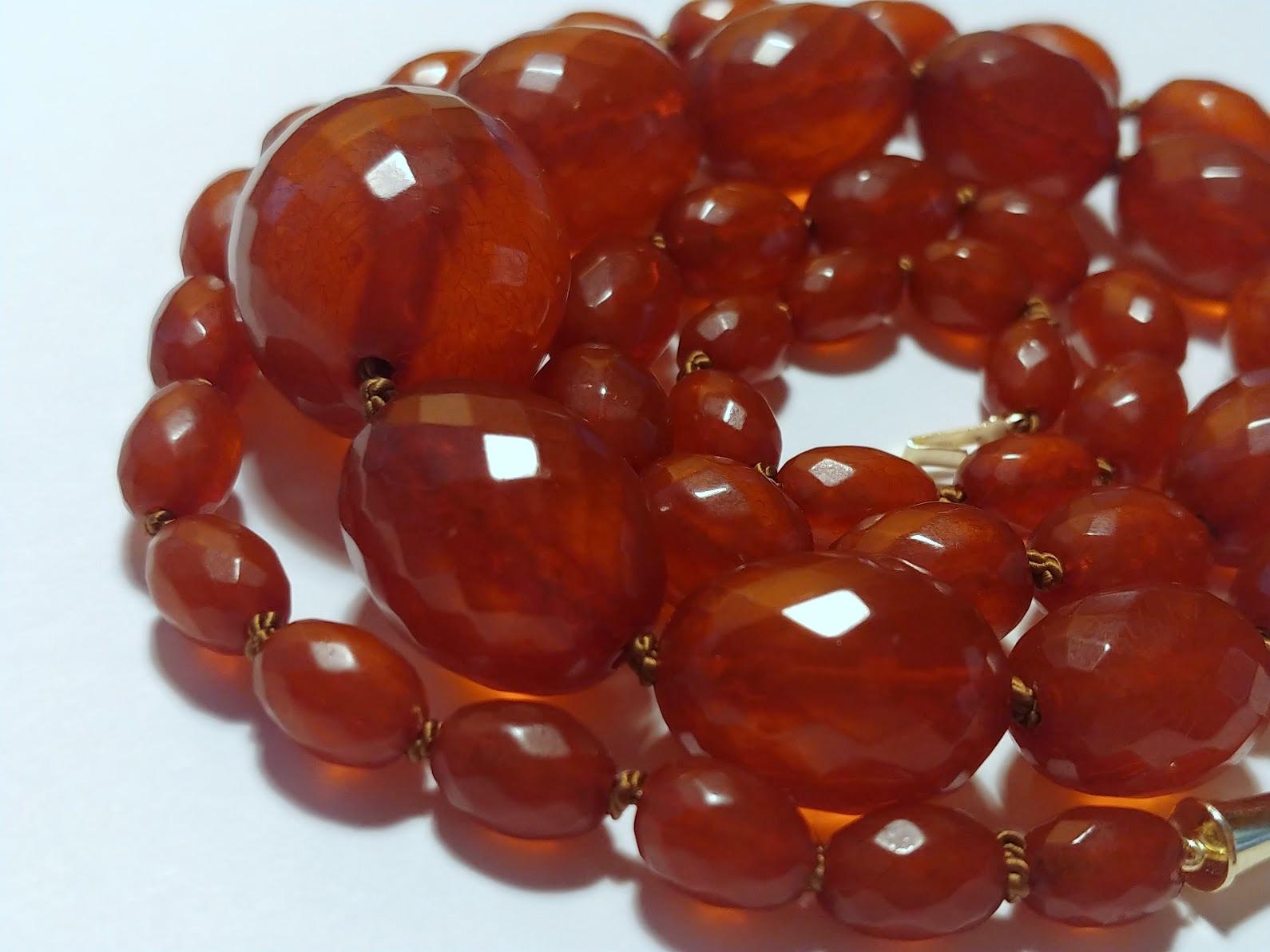 victorian amber necklace