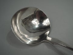 Antique Baltimore Federal Classical Silver Ladle by Gould & Ward