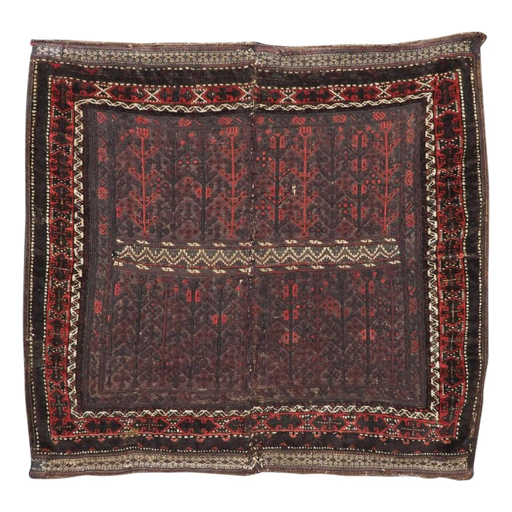 Antike Baluch 2-teilige gemischte Technik Sofreh, Timuri-Stamme, um 1880