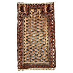 Antiker belutschischer Gebetsteppich, Ende 19. Jahrhundert