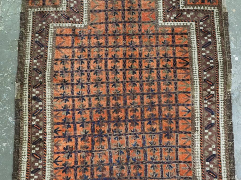 Antiker Baluch Pryer-Teppich, Khorassan-Region, um 1900 im Zustand „Gut“ im Angebot in Moreton-In-Marsh, GB