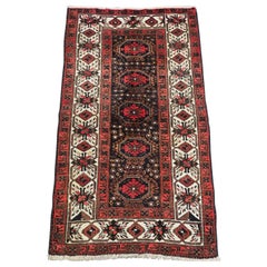 Tappeto antico Baluch, regione di Ferdows, CIRCA 1900