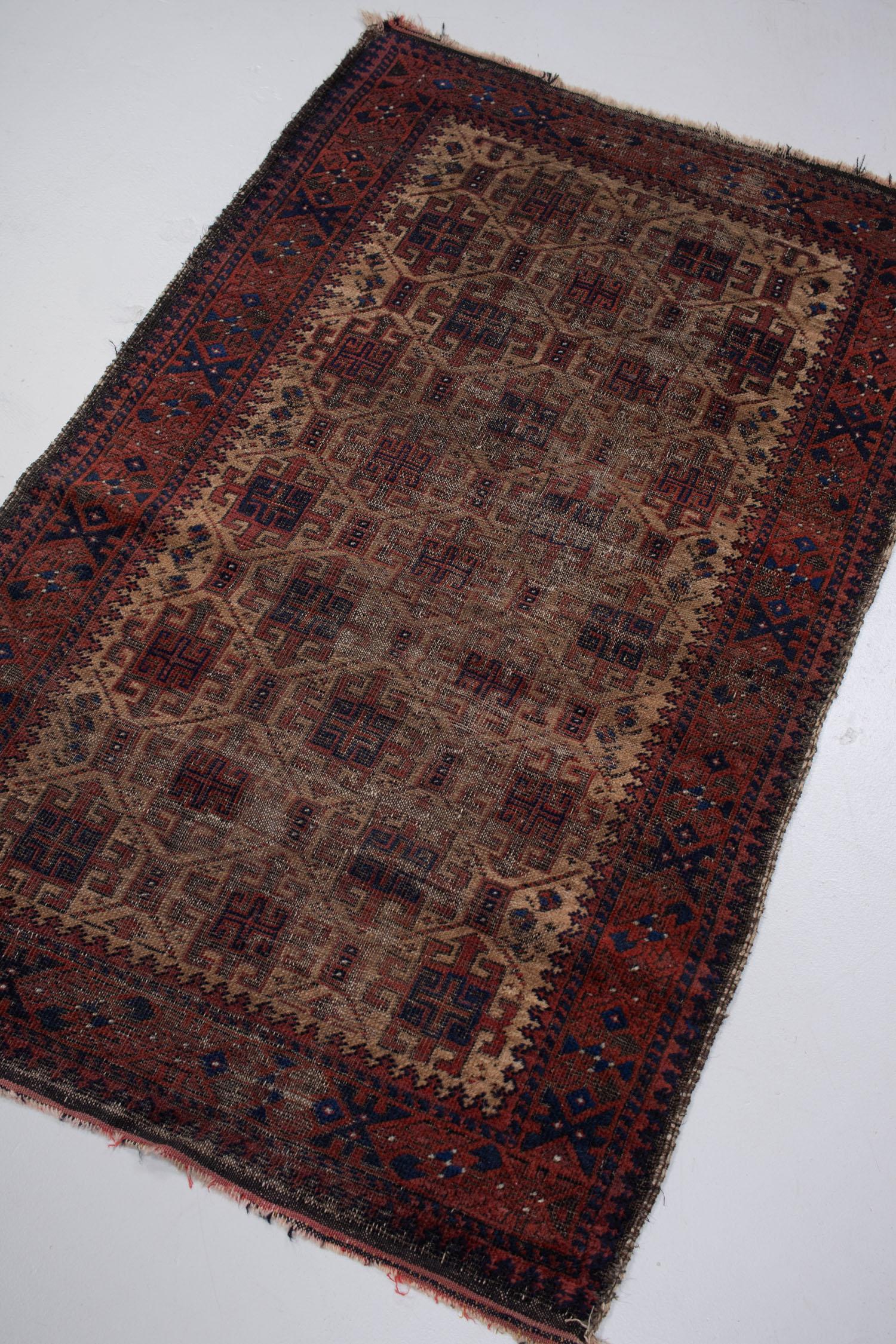 Antique Baluch Rug For Sale 1
