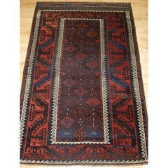 Antique Baluch Rug from Western Afghanistan / Eastern Persia