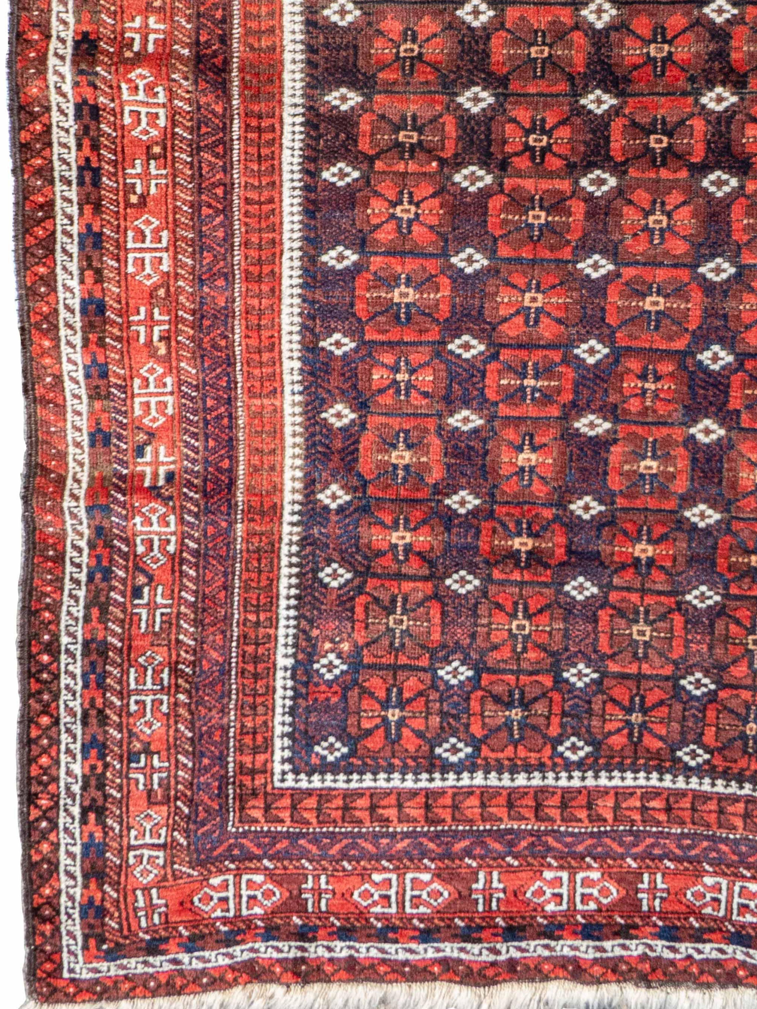 Persian Antique Baluch rug, Persia, c. 1900 For Sale