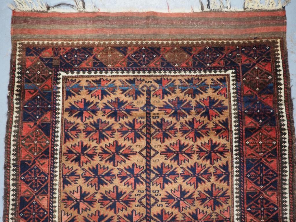Tribal Tapis Baluch, probablement des tribus Timuri, vers 1880 en vente