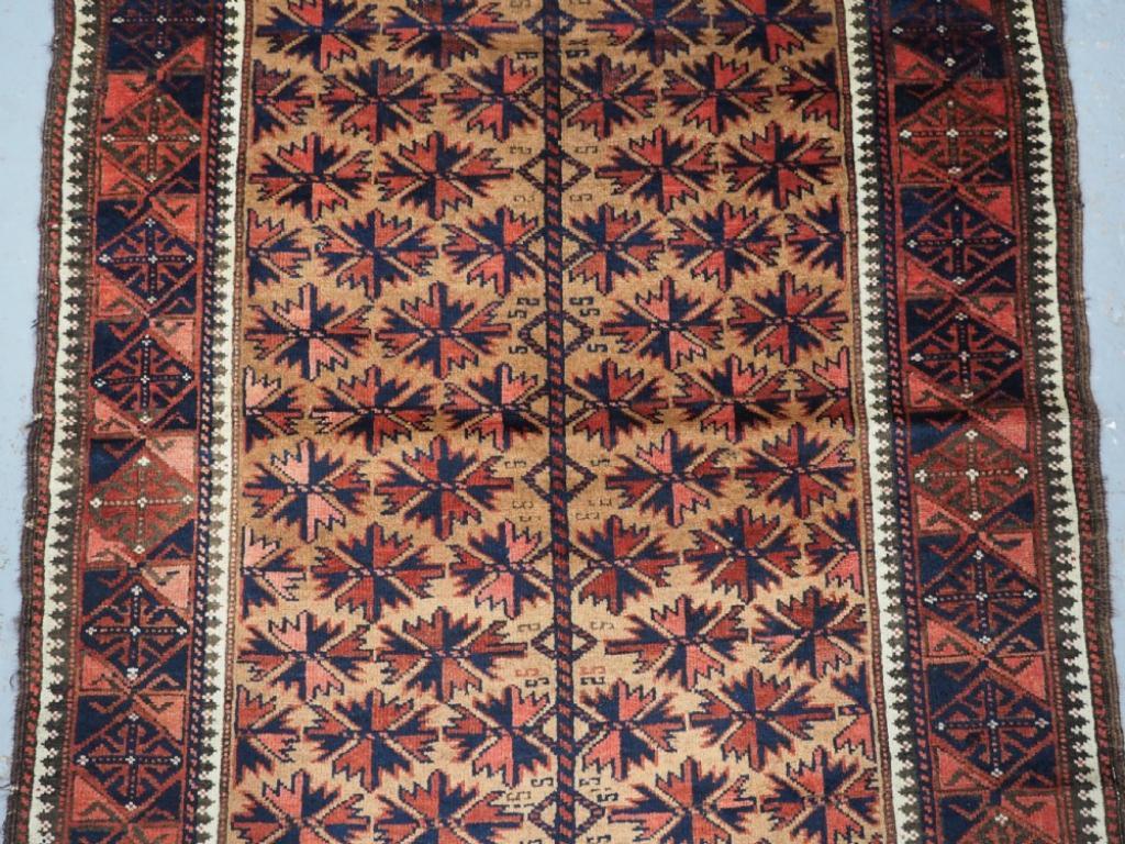 Afghan Tapis Baluch, probablement des tribus Timuri, vers 1880 en vente