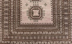 Antique Baluch Tribal Rug with All-Over Geometric Diamond Medallion Design