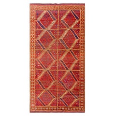 Tapis Ersari d'Asie centrale du 19ème siècle ( 5'10" x 11'10" - 178 x 360 )