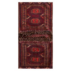 Antique Baluch Turkman Rug 1' 6" x 3' 2"