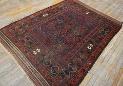 19th Century Afghan Baluch Carpet ( 4'4" x 6'9" - 132 x 206 )
