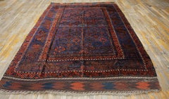 19th Century Afghan Baluch Teimani Main Carpet ( 6' x 9' - 183 x 275 )