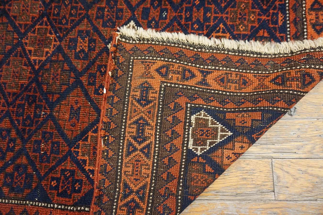 19th Century Pair of  Persian Baluch Carpets ( 2'7