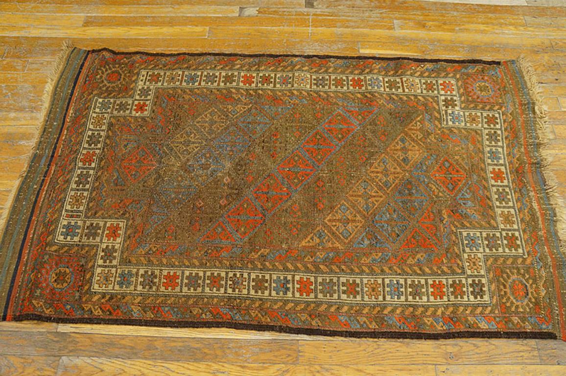 Antiker Baluch-Turkmen-Teppich im Zustand „Gut“ im Angebot in New York, NY