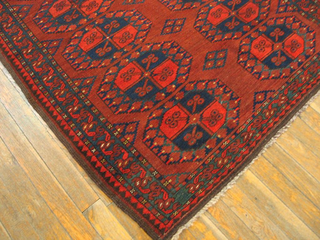 Hand-Knotted Early 20th Century Baluch Rug ( 3'6