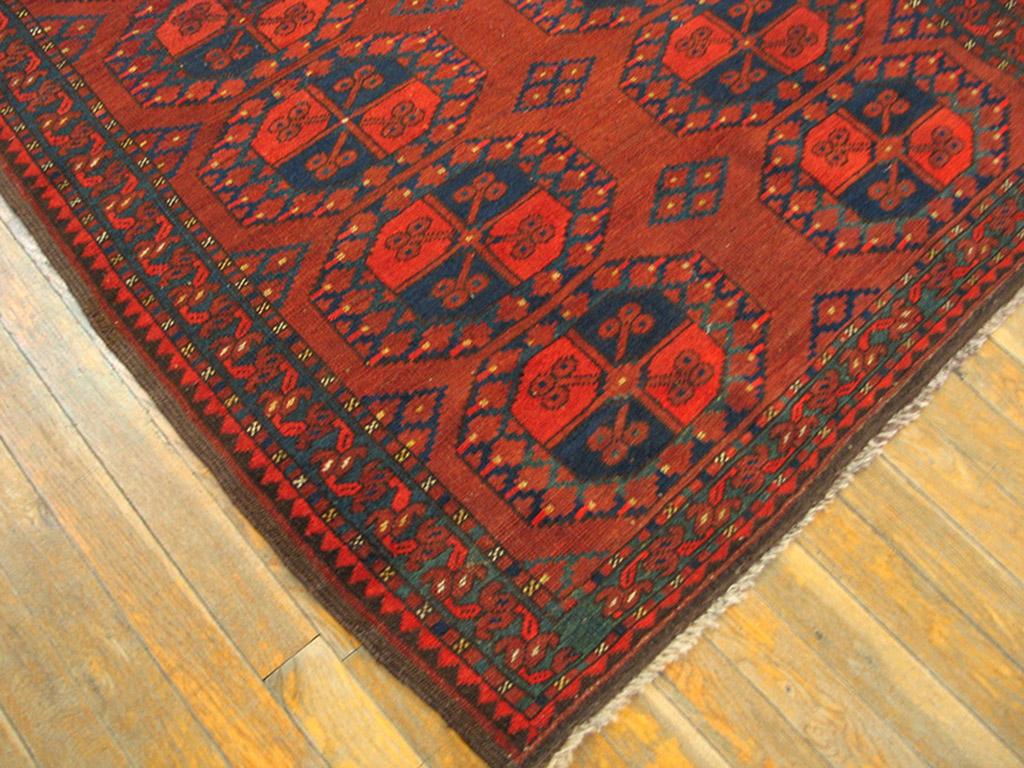 Alfombra Baluch de principios del siglo XX ( 3'6