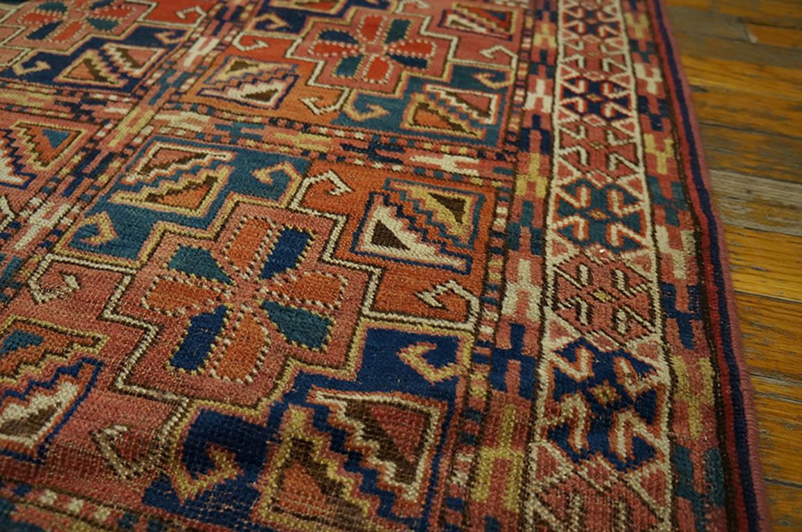 Antique Baluch-Turkmen Rug In Good Condition For Sale In New York, NY