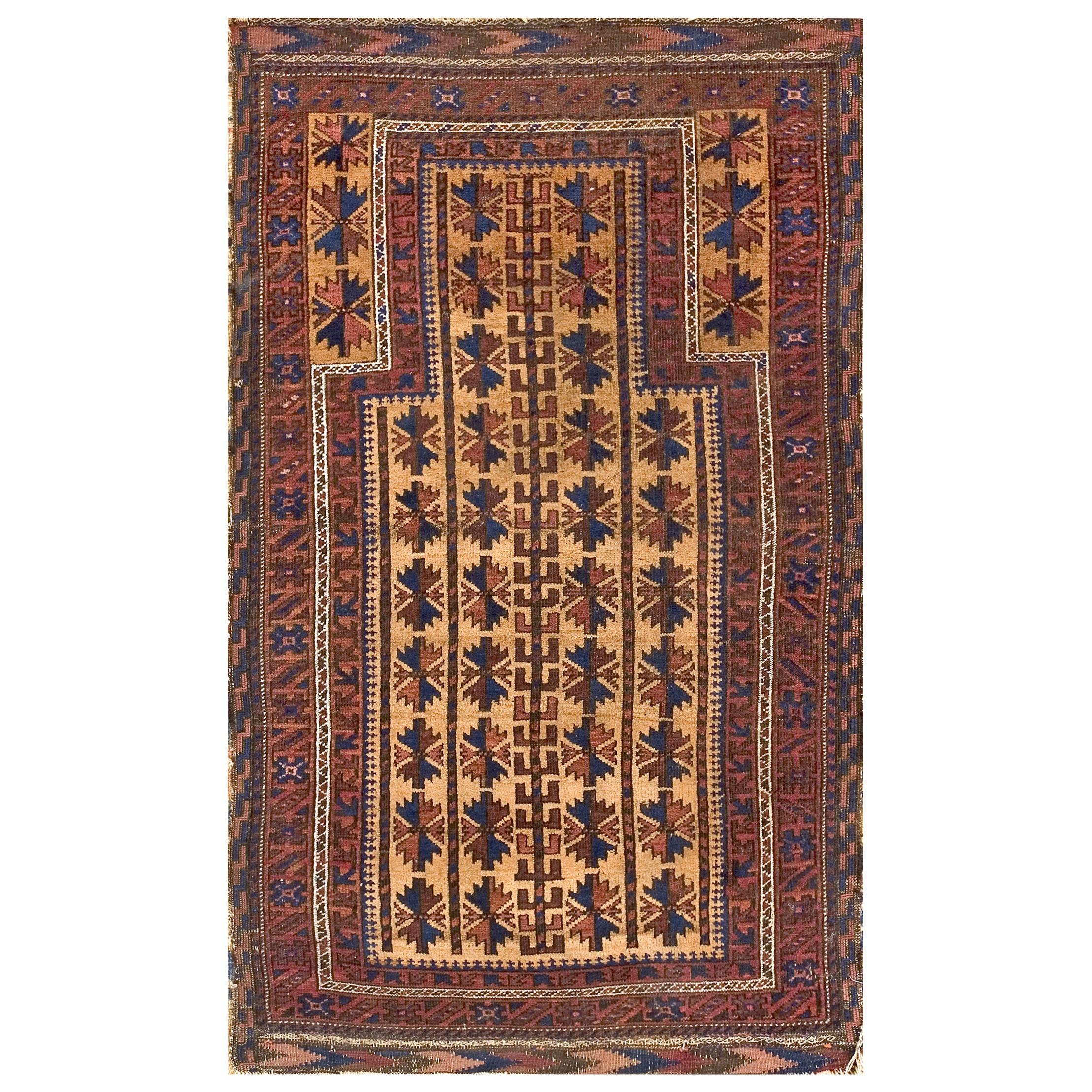 Antique Baluch-Turkmen Rug