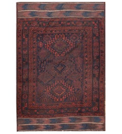 Tapis baloutche de la fin du 19e siècle ( 4'6" x '6'9" - 137 x 206 )