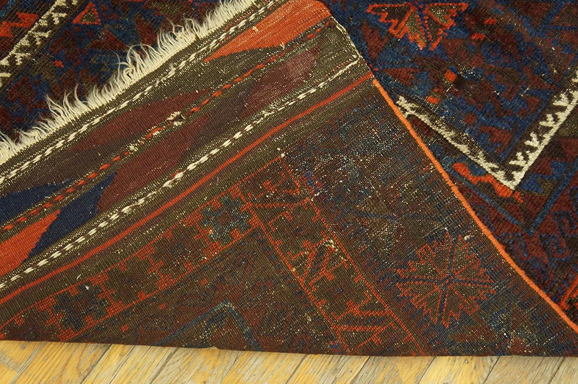 Antique Baluhch Turkmen Rug 3' 6