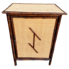Antique Bamboo Cabinet