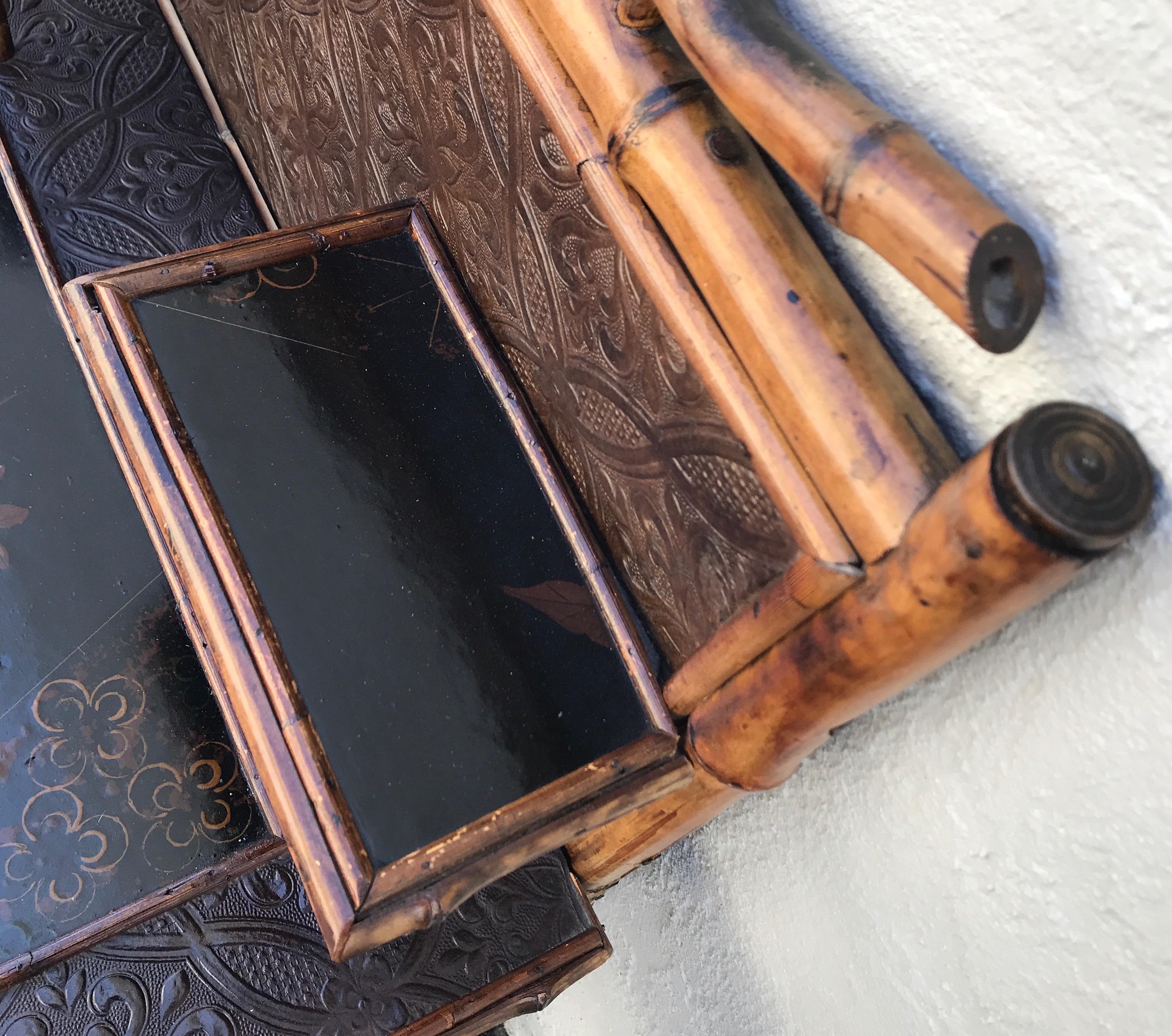 Antique Bamboo Desk / Writing Table 3