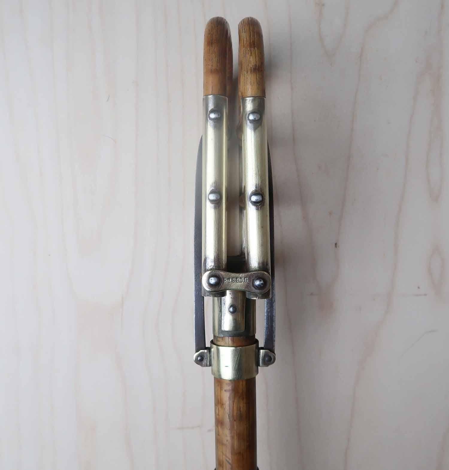 Bastón de tiro antiguo de bambú. Inglés C.1910 en Bueno estado para la venta en St Annes, Lancashire