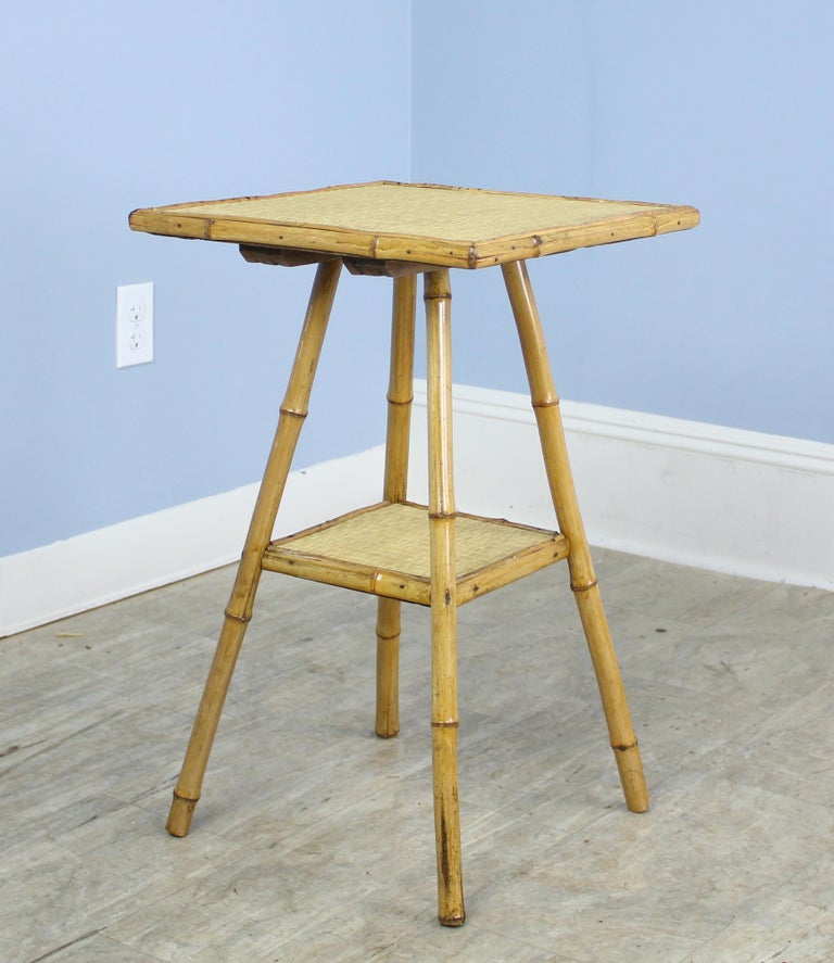 Antique Bamboo Side Table at 1stDibs vintage bamboo side table