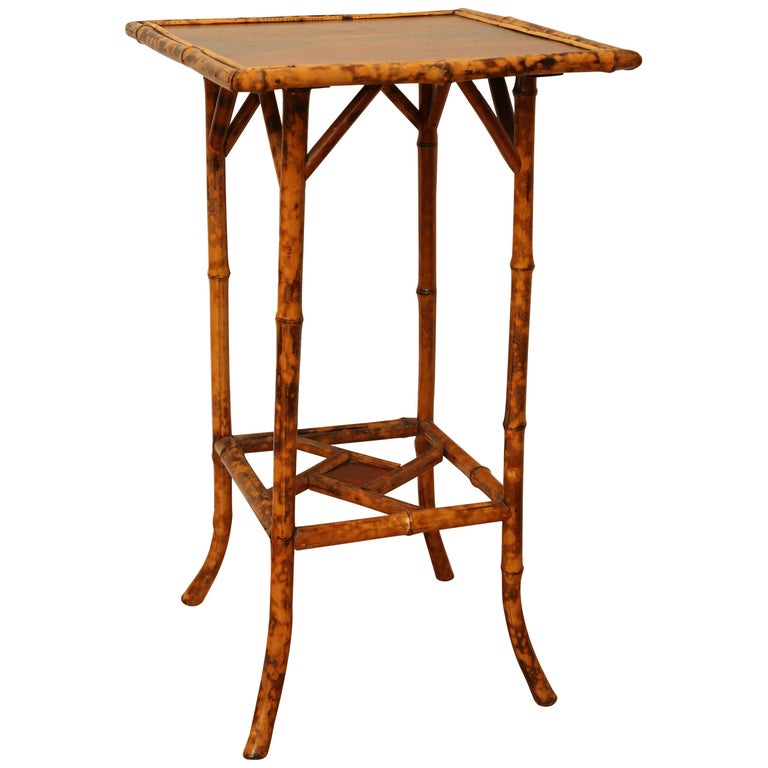 Antique Bamboo Side Table at 1stDibs antique bamboo table