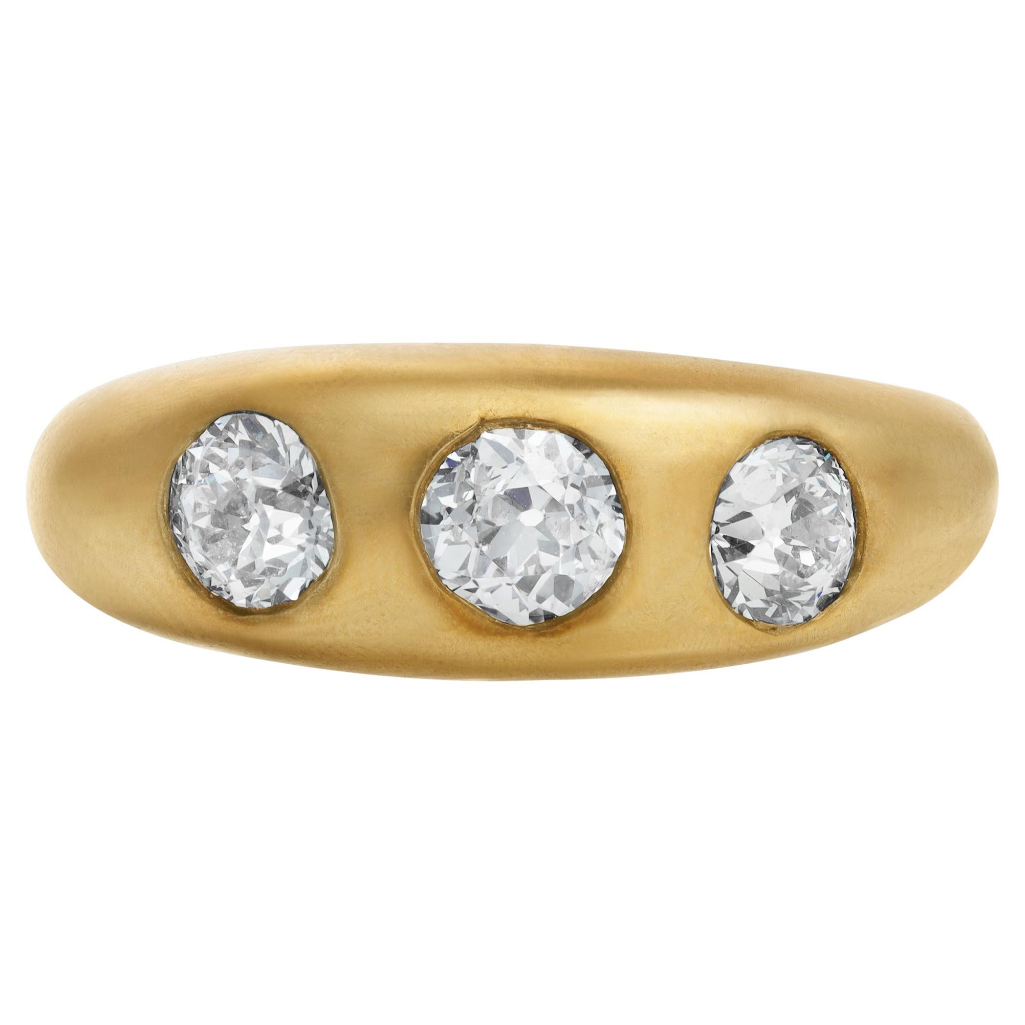 What is a square diamond ring called?