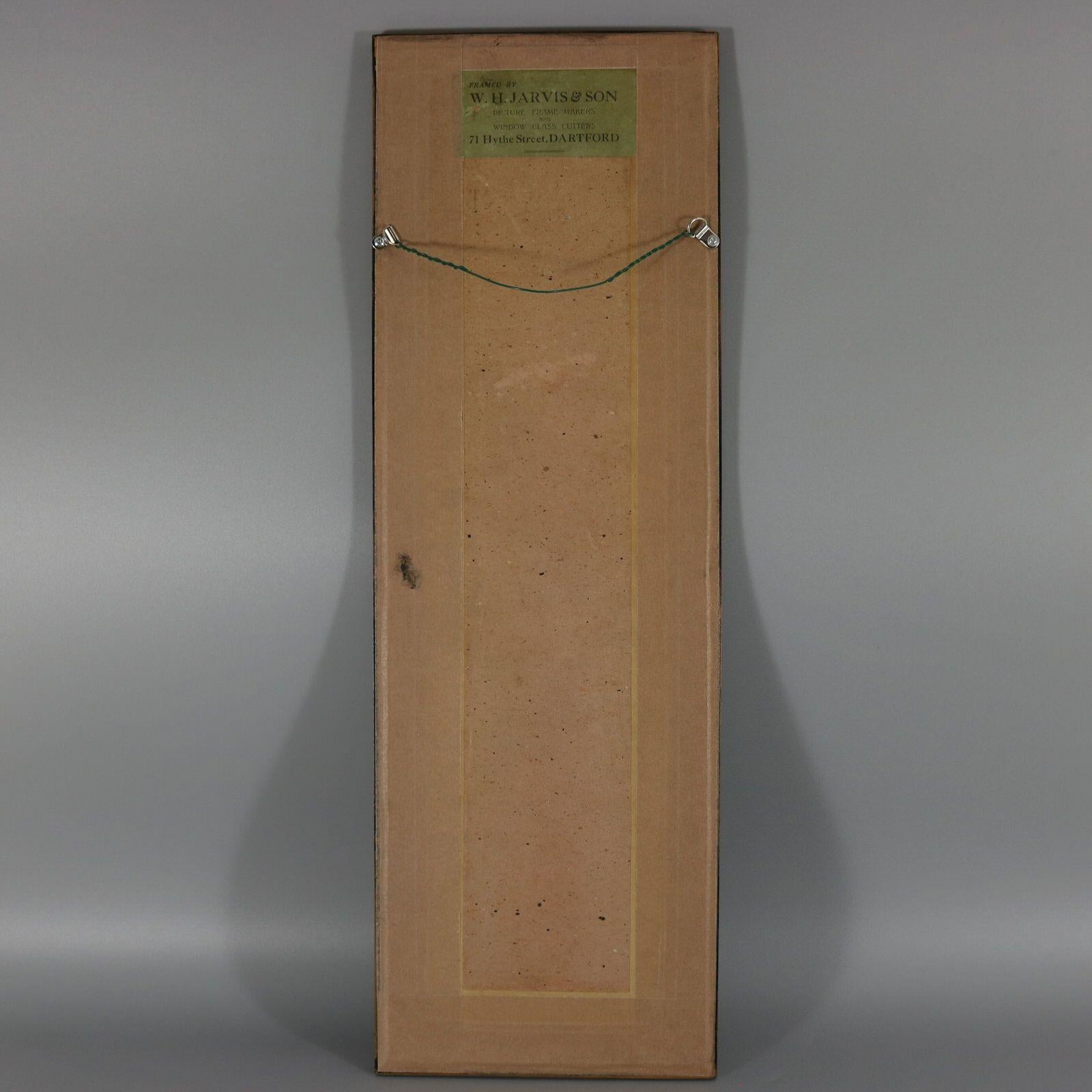 Antique Band Sampler, 1796, by Margaret Hoskin For Sale 10