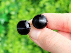 Antique 18k Yellow Gold Banded Agate Cufflinks, Circa 1850, Unisex