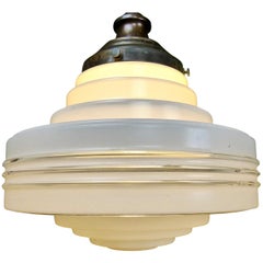 Antique Banded Circular Ceiling Pendant Lights