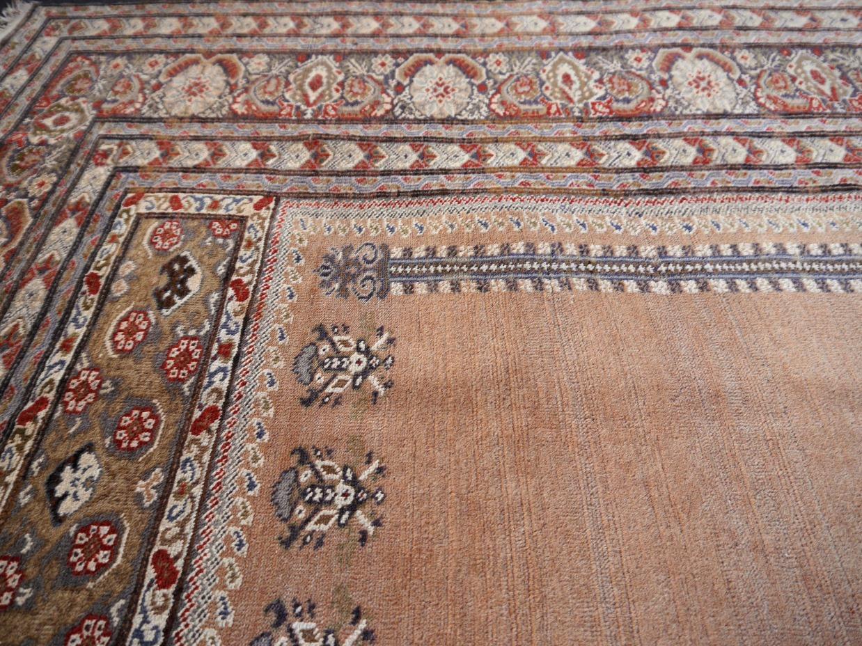 Antique Bandirma Prayer Rug Pandirma Turkish Carpet For Sale 4