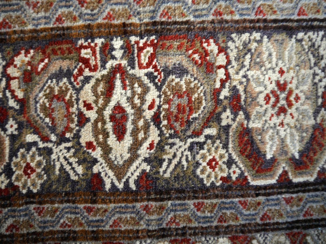 Antique Bandirma Prayer Rug Pandirma Turkish Carpet For Sale 8