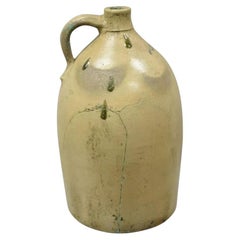 Antique Bangor Stoneware Large 19" Five Gallon Jug Bangor Maine