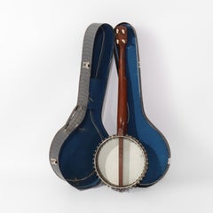 Antique Banjo with Case C1920